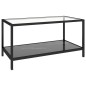 vidaXL Beistelltische 2 Stk. Hartglas Schwarz vidaXL Beistelltische 2 Stk. Hartglas Schwarz