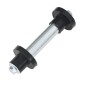 vidaXL Schubkarrenrad mit Achse Massives PU 4,00 - 8 390 mm vidaXL Schubkarrenrad mit Achse Massives PU 4,00 - 8 390 mm