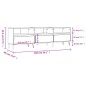 vidaXL TV-Schrank Betongrau 150x30x44,5 cm Holzwerkstoff vidaXL TV-Schrank Betongrau 150x30x44,5 cm Holzwerkstoff