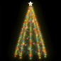 vidaXL Weihnachtsbaum-Lichternetz mit 250 LEDs Mehrfarbig 250 cm vidaXL Weihnachtsbaum-Lichternetz mit 250 LEDs Mehrfarbig 250 cm