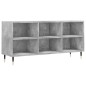 vidaXL TV-Schrank Betongrau 103,5x30x50 cm Holzwerkstoff vidaXL TV-Schrank Betongrau 103,5x30x50 cm Holzwerkstoff