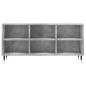vidaXL TV-Schrank Betongrau 103,5x30x50 cm Holzwerkstoff vidaXL TV-Schrank Betongrau 103,5x30x50 cm Holzwerkstoff