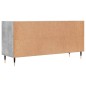 vidaXL TV-Schrank Betongrau 103,5x30x50 cm Holzwerkstoff vidaXL TV-Schrank Betongrau 103,5x30x50 cm Holzwerkstoff