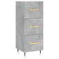 vidaXL Sideboard Betongrau 34,5x34x90 cm Holzwerkstoff vidaXL Sideboard Betongrau 34,5x34x90 cm Holzwerkstoff