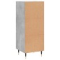 vidaXL Sideboard Betongrau 34,5x34x90 cm Holzwerkstoff vidaXL Sideboard Betongrau 34,5x34x90 cm Holzwerkstoff