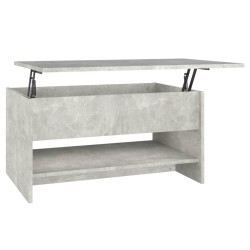 vidaXL Couchtisch Betongrau 80x50x40 cm Holzwerkstoff