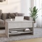 vidaXL Couchtisch Betongrau 80x50x40 cm Holzwerkstoff vidaXL Couchtisch Betongrau 80x50x40 cm Holzwerkstoff