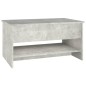 vidaXL Couchtisch Betongrau 80x50x40 cm Holzwerkstoff vidaXL Couchtisch Betongrau 80x50x40 cm Holzwerkstoff