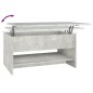 vidaXL Couchtisch Betongrau 80x50x40 cm Holzwerkstoff vidaXL Couchtisch Betongrau 80x50x40 cm Holzwerkstoff