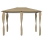 vidaXL Pavillon mit Pfostenabdeckungen 3x4x2,6 m Taupe 160 g/m² vidaXL Pavillon mit Pfostenabdeckungen 3x4x2,6 m Taupe 160 g/m²
