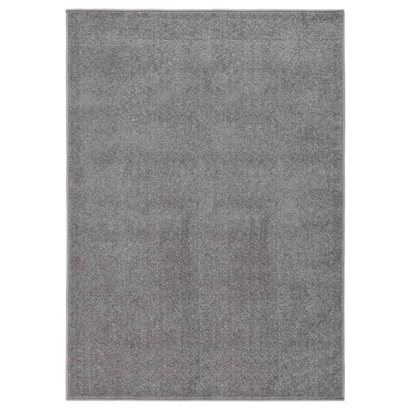 vidaXL Teppich Kurzflor 240x340 cm Grau vidaXL Teppich Kurzflor 240x340 cm Grau