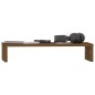 vidaXL Monitorständer Honigbraun 50x27x10 cm Massivholz Kiefer vidaXL Monitorständer Honigbraun 50x27x10 cm Massivholz Kiefer