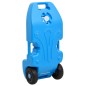 vidaXL Camping-Wassertank mit Rollen 25 L Blau vidaXL Camping-Wassertank mit Rollen 25 L Blau
