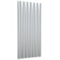 vidaXL Dachpaneele 12 Stk. Pulverbeschichteter Stahl Silber 80x36 cm vidaXL Dachpaneele 12 Stk. Pulverbeschichteter Stahl Silber 80x36 cm