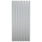 vidaXL Dachpaneele 12 Stk. Pulverbeschichteter Stahl Silber 80x36 cm vidaXL Dachpaneele 12 Stk. Pulverbeschichteter Stahl Silber 80x36 cm