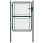 vidaXL Gartentor Stahl 100×125 cm Grün vidaXL Gartentor Stahl 100×125 cm Grün