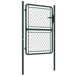 vidaXL Gartentor Stahl 100×125 cm Grün