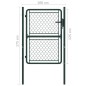 vidaXL Gartentor Stahl 100×125 cm Grün vidaXL Gartentor Stahl 100×125 cm Grün