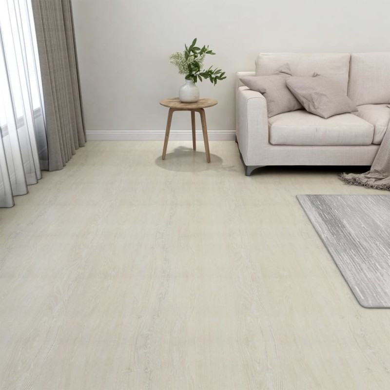 vidaXL PVC-Fliesen Selbstklebend 20 Stk. 1,86 m² Creme vidaXL PVC-Fliesen Selbstklebend 20 Stk. 1,86 m² Creme