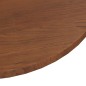vidaXL Runde Tischplatte Dunkelbraun Ø40x1,5 cm Behandeltes Eichenholz vidaXL Runde Tischplatte Dunkelbraun Ø40x1,5 cm Behandeltes Eichenholz