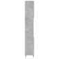 vidaXL Badschrank Betongrau 30x30x190 cm Holzwerkstoff vidaXL Badschrank Betongrau 30x30x190 cm Holzwerkstoff