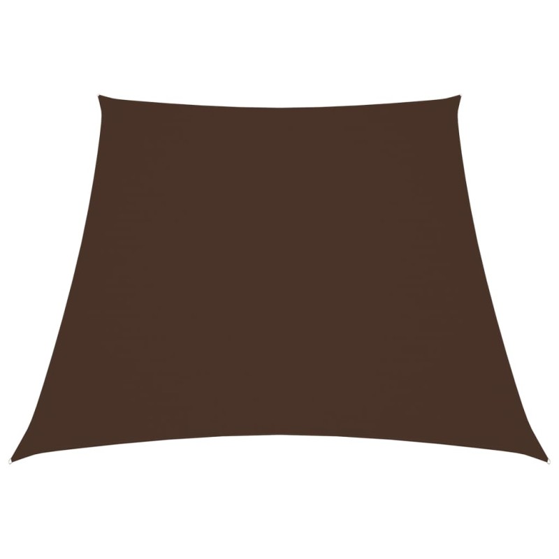 vidaXL Sonnensegel Oxford-Gewebe Trapezförmig 3/5x4 m Braun vidaXL Sonnensegel Oxford-Gewebe Trapezförmig 3/5x4 m Braun