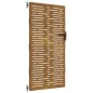 vidaXL Gartentor 85x200 cm Cortenstahl Quadratisches Design vidaXL Gartentor 85x200 cm Cortenstahl Quadratisches Design