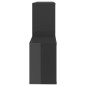 vidaXL Wandregal Hochglanz-Grau 100x18x53 cm Holzwerkstoff vidaXL Wandregal Hochglanz-Grau 100x18x53 cm Holzwerkstoff