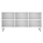 vidaXL TV-Schrank Hochglanz-Weiß 103,5x30x50 cm Holzwerkstoff vidaXL TV-Schrank Hochglanz-Weiß 103,5x30x50 cm Holzwerkstoff