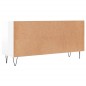 vidaXL TV-Schrank Hochglanz-Weiß 103,5x30x50 cm Holzwerkstoff vidaXL TV-Schrank Hochglanz-Weiß 103,5x30x50 cm Holzwerkstoff