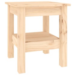 vidaXL Couchtisch 35x35x40 cm Massivholz Kiefer