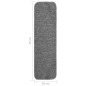 vidaXL Antirutsch Stufenmatten 15 Stk. 75x20 cm Grau Rechteckig vidaXL Antirutsch Stufenmatten 15 Stk. 75x20 cm Grau Rechteckig