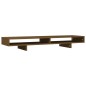vidaXL Monitorständer Honigbraun 100x27x14 cm Massivholz Kiefer vidaXL Monitorständer Honigbraun 100x27x14 cm Massivholz Kiefer