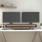 vidaXL Monitorständer Honigbraun 100x27x14 cm Massivholz Kiefer vidaXL Monitorständer Honigbraun 100x27x14 cm Massivholz Kiefer