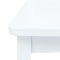 vidaXL Esszimmerstühle 6 Stk. Weiß Gummiholz Massiv vidaXL Esszimmerstühle 6 Stk. Weiß Gummiholz Massiv
