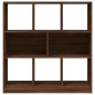 vidaXL Bücherregal Braun Eichen-Optik 97,5x29,5x100 cm Holzwerkstoff vidaXL Bücherregal Braun Eichen-Optik 97,5x29,5x100 cm Holzwerkstoff