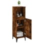 vidaXL Badschrank Räuchereiche 30x30x100 cm Holzwerkstoff vidaXL Badschrank Räuchereiche 30x30x100 cm Holzwerkstoff