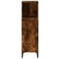 vidaXL Badschrank Räuchereiche 30x30x100 cm Holzwerkstoff vidaXL Badschrank Räuchereiche 30x30x100 cm Holzwerkstoff