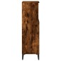 vidaXL Badschrank Räuchereiche 30x30x100 cm Holzwerkstoff vidaXL Badschrank Räuchereiche 30x30x100 cm Holzwerkstoff
