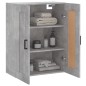 vidaXL Wandschrank Betongrau 69,5x34x90 cm Holzwerkstoff vidaXL Wandschrank Betongrau 69,5x34x90 cm Holzwerkstoff