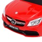 vidaXL Rutschauto Mercedes-Benz C63 Rot vidaXL Rutschauto Mercedes-Benz C63 Rot