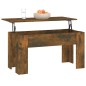 vidaXL Couchtisch Räuchereiche 101x49x52 cm Holzwerkstoff vidaXL Couchtisch Räuchereiche 101x49x52 cm Holzwerkstoff