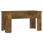 vidaXL Couchtisch Räuchereiche 101x49x52 cm Holzwerkstoff vidaXL Couchtisch Räuchereiche 101x49x52 cm Holzwerkstoff