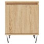 vidaXL Nachttische 2 Stk. Sonoma-Eiche 40x30x50 cm Holzwerkstoff vidaXL Nachttische 2 Stk. Sonoma-Eiche 40x30x50 cm Holzwerkstoff