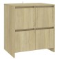 vidaXL Sideboard Sonoma-Eiche 70x41x75 cm Holzwerkstoff vidaXL Sideboard Sonoma-Eiche 70x41x75 cm Holzwerkstoff
