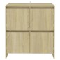 vidaXL Sideboard Sonoma-Eiche 70x41x75 cm Holzwerkstoff vidaXL Sideboard Sonoma-Eiche 70x41x75 cm Holzwerkstoff
