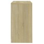 vidaXL Sideboard Sonoma-Eiche 70x41x75 cm Holzwerkstoff vidaXL Sideboard Sonoma-Eiche 70x41x75 cm Holzwerkstoff