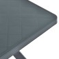 vidaXL Bistrotisch Anthrazit 70x70x72 cm Kunststoff vidaXL Bistrotisch Anthrazit 70x70x72 cm Kunststoff