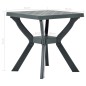 vidaXL Bistrotisch Anthrazit 70x70x72 cm Kunststoff vidaXL Bistrotisch Anthrazit 70x70x72 cm Kunststoff