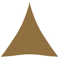 vidaXL Sonnensegel 160 g/m² Taupe 4x5x5 m HDPE